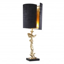 Aras Polished Brass Table Lamp